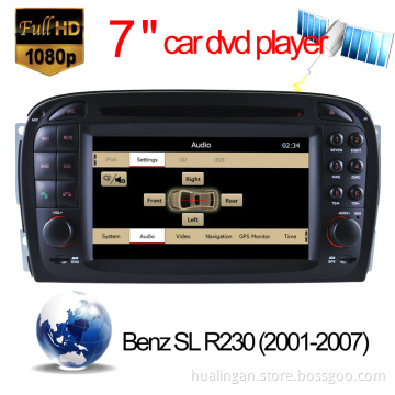 Car Audio for SL-R230 (2004.7-2009) DVD Navigation with iPod with MP4 with TV for M. Benz (HL-8800GB)